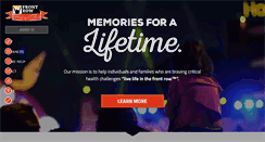 Desktop Screenshot of frontrowfoundation.org