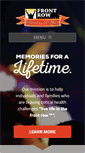 Mobile Screenshot of frontrowfoundation.org